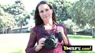 Fit MILF Is Having Hardcore Sex On Camera With A Big Cock Man!