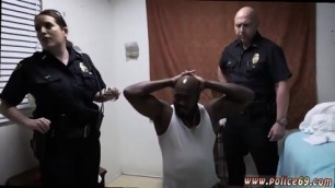 Takes Two Black Cocks Milf Cops