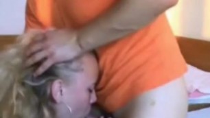 young blonde homemade amateur blowjob