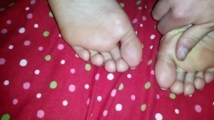 sleeping feet worship 20