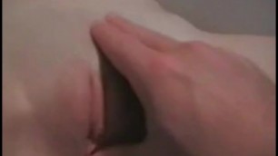 Teen shaved pussy fingerfucked