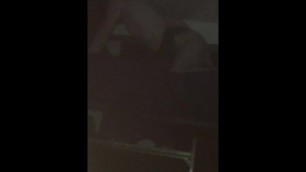 Black Guy Fucks College Babe in Dorm while Roommate Records
