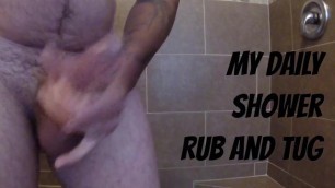 Jacking off in a Soapy Shower! CUMSHOT!!!