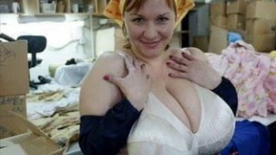 Big Boobs from Russia! Amateur!