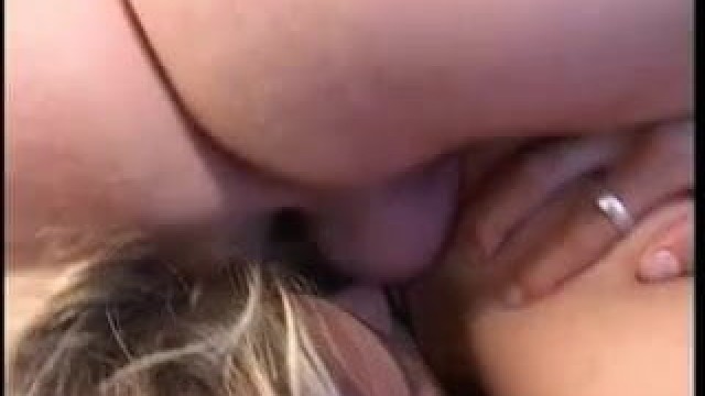 Threesome with sexy bitch getting ass fucked