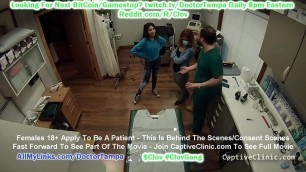 &dollar;CLOV Doctor Tampa strip searches sisters Alexa Rydell and Maria Santos head to toe in front of each other &commat;CaptiveClinic&period;com